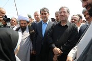 آیین آغاز عملیات اجرایی پروژه راهسازی قطعه چهارم محور سه‌راهی ایواوغلی تا گیت ورودی منطقه آزاد ماکو