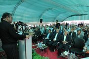 آیین آغاز عملیات اجرایی پروژه راهسازی قطعه چهارم محور سه‌راهی ایواوغلی تا گیت ورودی منطقه آزاد ماکو