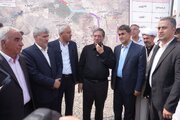 آیین آغاز عملیات اجرایی پروژه راهسازی قطعه چهارم محور سه‌راهی ایواوغلی تا گیت ورودی منطقه آزاد ماکو