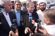 آیین آغاز عملیات اجرایی پروژه راهسازی قطعه چهارم محور سه‌راهی ایواوغلی تا گیت ورودی منطقه آزاد ماکو
