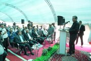 آیین آغاز عملیات اجرایی پروژه راهسازی قطعه چهارم محور سه‌راهی ایواوغلی تا گیت ورودی منطقه آزاد ماکو