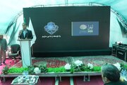 آیین آغاز عملیات اجرایی پروژه راهسازی قطعه چهارم محور سه‌راهی ایواوغلی تا گیت ورودی منطقه آزاد ماکو