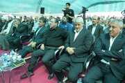 آیین آغاز عملیات اجرایی پروژه راهسازی قطعه چهارم محور سه‌راهی ایواوغلی تا گیت ورودی منطقه آزاد ماکو