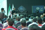 آیین آغاز عملیات اجرایی پروژه راهسازی قطعه چهارم محور سه‌راهی ایواوغلی تا گیت ورودی منطقه آزاد ماکو
