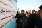 ببینید | افتتاح پنج پروژه راهسازی اداره کل راه و شهرسازی خوزستان در مسیرهای منتهی به مرز چزابه