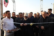ببینید | افتتاح پنج پروژه راهسازی اداره کل راه و شهرسازی خوزستان در مسیرهای منتهی به مرز چزابه