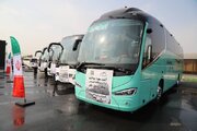 ببینید|بهره‌برداری از ۷ دستگاه اتوبوس در ناوگان حمل و نقل استان البرز همزمان با آغاز طرح جابجایی زائران اربعین حسینی در پایانه مسافربری شهید کلانتری کرج