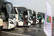 ببینید|بهره‌برداری از ۷ دستگاه اتوبوس در ناوگان حمل و نقل استان البرز همزمان با آغاز طرح جابجایی زائران اربعین حسینی در پایانه مسافربری شهید کلانتری کرج