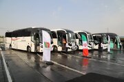 ببینید|بهره‌برداری از ۷ دستگاه اتوبوس در ناوگان حمل و نقل استان البرز همزمان با آغاز طرح جابجایی زائران اربعین حسینی در پایانه مسافربری شهید کلانتری کرج