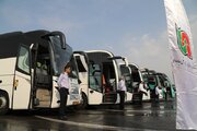 ببینید|بهره‌برداری از ۷ دستگاه اتوبوس در ناوگان حمل و نقل استان البرز همزمان با آغاز طرح جابجایی زائران اربعین حسینی در پایانه مسافربری شهید کلانتری کرج