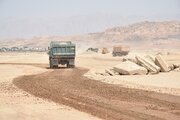 عملیات آماده سازی سایت 205 هکتاری نهضت ملی مسکن سمنان