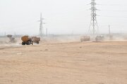 عملیات آماده سازی سایت 205 هکتاری نهضت ملی مسکن سمنان