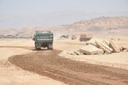 عملیات آماده سازی سایت 205 هکتاری نهضت ملی مسکن سمنان
