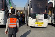ببینید|اعزام کاروان های زیارتی اربعین حسینی از استان البرز به پایانه مرزی مهران