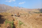 ببینید| تصاویری از مراحل آغازین عملیات احداث،بهسازی و آسفالت محور روستایی خورانک در پایین طالقان
