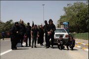 گزارش تصویری //تمرچین_تا_کربلا تردد زائرین اربعین حسینی علیه‌السلام از پایانه مرزی تمرچین