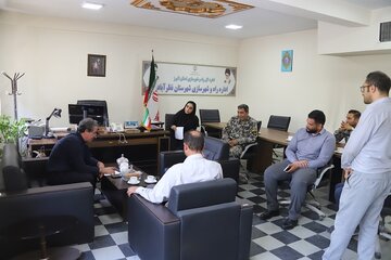 بازدید مدیرکل راه و شهرسازی استان البرز از اداره راه و شهرسازی شهرستان نظرآباد