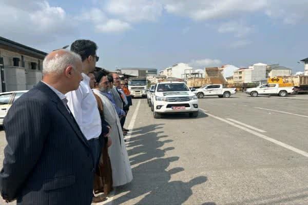 اعزام ۳۰ راهدار گیلانی به مرز مهران با حضور سرپرست معاونت فنی وراه های روستایی گیلان