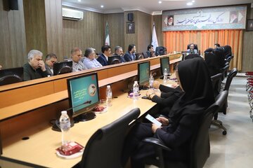 کلاس آموزشی با موضوع تخلیه تلفنی در اداره کل راه و شهرسازی استان البرز