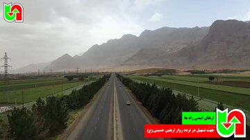 ویدیو | ارتقای ایمنی راه ها جهت تسهیل در تردد زوار اربعین حسینی(ع)