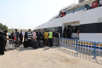 سفر اربعین از بندر خرمشهر