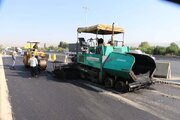 ببینید|آغاز عملیات آسفالت پروژه تعریض آزادراه کرج – قزوین در محدوده یادگار امام تا ورودی پل استاندارد