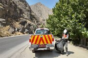 ببینید| گزارش تصویری از عملیات پاکسازی محور کرج کندوان توسط عوامل راهداری گچسر