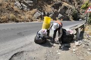 ببینید| گزارش تصویری از عملیات پاکسازی محور کرج کندوان توسط عوامل راهداری گچسر