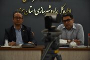 جلسه ارزیابی مسیرهای دسترسی به شهرک 205 هکتاری نهضت ملی مسکن سمنان