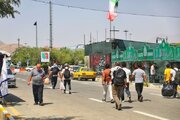 گزارش تصویری //تردد رایگان زوار اباعبدالله‌الحسین علیه‌السلام از پایانه مرزی تمرچین تا اربیل اقلیم کردستان عراق از ۱۳ مرداد لغایت ۲۵ مرداد
