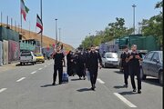 گزارش تصویری //تردد رایگان زوار اباعبدالله‌الحسین علیه‌السلام از پایانه مرزی تمرچین تا اربیل اقلیم کردستان عراق از ۱۳ مرداد لغایت ۲۵ مرداد