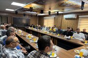 ببینید|سومین جلسه هم اندیشی کمیته حمل و نقل و سوخت اربعین حسینی در پایانه مسافربری شهید کلانتری کرج