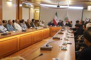 ببینید | جلسه هماهنگی طرح اعزام زائران اربعین استان