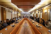 ببینید | جلسه هماهنگی طرح اعزام زائران اربعین استان