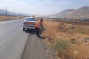 اجرای عملیات راهداری محوری و امداد رسانی راهداران سقز به زائران اربعین در محورهای شهرستان