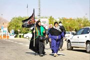 گزارش تصویری //تردد زوار اباعبدالله‌الحسین علیه‌السلام از پایانه مرزی تمرچین تا اربیل اقلیم کردستان عراق