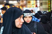 گزارش تصویری //تردد زوار اباعبدالله‌الحسین علیه‌السلام از پایانه مرزی تمرچین تا اربیل اقلیم کردستان عراق