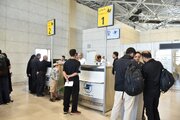 اعزام نخستین پرواز زائران اربعین از فرودگاه سمنان