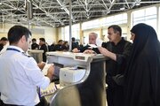 اعزام نخستین پرواز زائران اربعین از فرودگاه سمنان