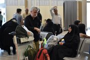 اعزام نخستین پرواز زائران اربعین از فرودگاه سمنان