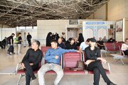 اعزام نخستین پرواز زائران اربعین از فرودگاه سمنان
