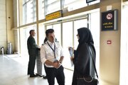اعزام نخستین پرواز زائران اربعین از فرودگاه سمنان