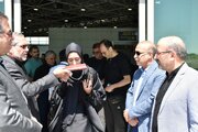 اعزام نخستین پرواز زائران اربعین از فرودگاه سمنان