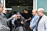 اعزام نخستین پرواز زائران اربعین از فرودگاه سمنان