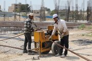 بازدید استاندار آذربایجان‌غربی به همراه مدیرکل و رییس شورای هماهنگی راه و شهرسازی استان از پروژه بیمارستان ۳۵۰ تختخوابی میاندوآب