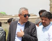 بازدید استاندار آذربایجان‌غربی به همراه مدیرکل و رییس شورای هماهنگی راه و شهرسازی استان از پروژه بیمارستان ۳۵۰ تختخوابی میاندوآب