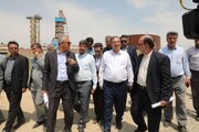 بازدید استاندار آذربایجان‌غربی به همراه مدیرکل و رییس شورای هماهنگی راه و شهرسازی استان از پروژه بیمارستان ۳۵۰ تختخوابی میاندوآب