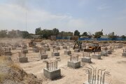 بازدید استاندار آذربایجان‌غربی به همراه مدیرکل و رییس شورای هماهنگی راه و شهرسازی استان از پروژه بیمارستان ۳۵۰ تختخوابی میاندوآب