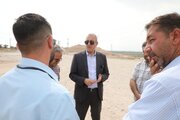 بازدید مدیرکل و رییس شورای هماهنگی راه و شهرسازی آذربایجانغربی از طرحهای راهسازی منتهی به شهرستان میاندوآب