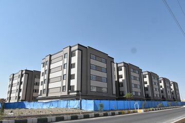 پیشرفت فیزیکی پروژه 160 واحدی مسکن نیروهای مسلح در سمنان